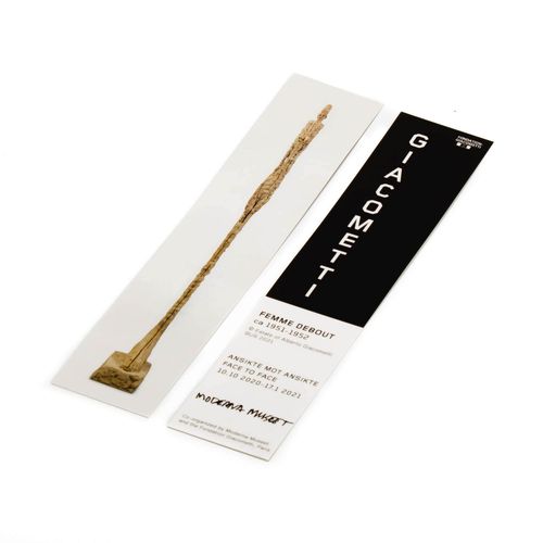 Long Bookmarks - Moderna Museet - Giacometti