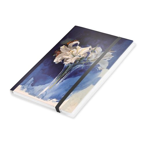 Note Book-White Lilies -The Zorn Museum