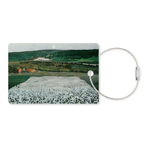 Baggage Tag-Flower Meadow in the North-The National Museum in Oslo